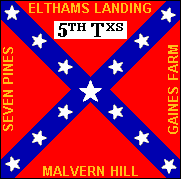 Confederate Army: 5th Texas Volunteer Infantry Regiment, Co.D Cs-5txi